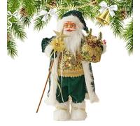 Générique Santa Claus Doll - Santa Claus Figurines | Christmas Figurines Dolls Standing Table Ornament | Christmas Decorations Figure Decor for Holiday Party and Home
