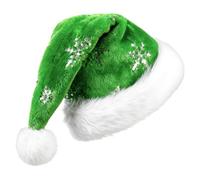 Générique Santa Hat | Long Sequin Christmas Hats | Unisex Warm Comfortable Costume Hatt for Teens Men Women Party Holiday Festival New Year Event Celebration Masquerade