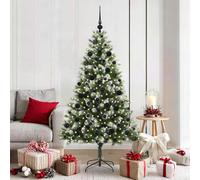 Générique Sapin de Noël Artificiel à charnière avec Neige en Flocons,Maison & Jardin,Décorations,Décorations de Noël & saisonnières,Sapins de noël,Vert,10.15 KG,3395443