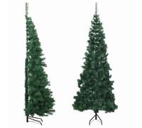Générique Sapin de Noël Artificiel d'angle Vert 210 cm PVC,Décorations de Noël & saisonnières,Sapins de noël-329165