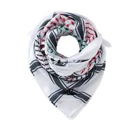 Générique Scarf - Polyester, 53.54x52.36in Arab Wrap Breathable Desert Design | Lightweight Traditional Shemagh Headscarf, Versatile Neck Cover For Outdoor Travel, Hiking, Camping, Daily Wear
