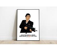 Générique Scarface - Affiche - Poster - Impression (Mens, 30 * 40cm)