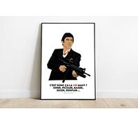Générique Scarface - Affiche - Poster - Impression (Vie, 30 * 40cm)