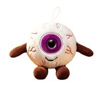 Générique Scary Eyeball Plush 15cm Horror Halloween Keychain Bag Charm