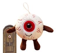Générique Scary Eyeball Plush 15cm Horror Halloween Keychain Bag Charm