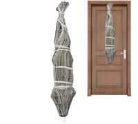 Générique Scary Fake Corpse, Life-Size Halloween Prop with Realistic Spider Web Design, Creepy Decoration for Garden, Lawn, Patio, Backyard, Haunted House, Holiday Parties, Outdoor Yard Scenes