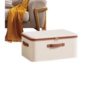 Générique Scatole Di Stoccaggio In Tei In Tessuto | Scatole Contenitori Traspiranti Con Grande Capacità - Contenitori Pieghevoli Per Ripostiglio | Per Maglioni, Asciugamani, , Soggiorno, Camera Da ,