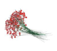 Générique Scellés Plastique avec Fil Métallique 100pcs - Verrous Inviolables à Joint Rotatif pour Compteurs D'eau et Vannes de Dosage - Sécurité Solide pour Usage Commercial et Résidentiel
