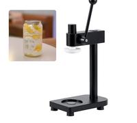 Générique Scelleuse Manuelle de canettes for Bouteilles, Machine de Mise en Conserve à manivelle, Alliage d'aluminium, scelleuse Manuelle de canettes for Usage Domestique et Commercial,(Nero)