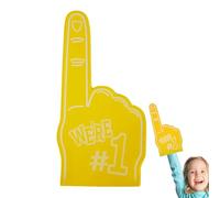 Générique Schaumstoff-Fingerspitze - Sport-Finger | Nr. 1 Gladiator-Finger, 8 Mm Dick, Für Cheerleader, Hand Aus Schaumstoff, Bequem Und Bunt, Für R