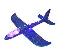 Générique Schaumstoffflugzeug, Schaumstoffflugzeuge für Kinder, Manuelles Wurfflugzeug aus leuchtendem Schaumstoff, 48cm Flugzeugspielzeug Segelflugzeug, Kinderspiel im Freien