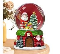 Générique Schneekugeln Weihnachten Mit Musik - Niedliche LED-Musikball-Wasserkugel 8x8x12cm, Harz & Glas | Cartoon Weihnachtsgeschenk, Batteriebetrieben Für Wohnzimmer, Schlafzimmer, Schreibtisch,