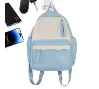 Générique School Backpack, Stylish College Student Bag, Travel Bookbag with Spacious Compartments for Commuting Work Hiking Business Outdoor Activities Teens Adults Men Women, 23x10x32cm