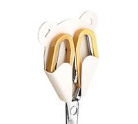 Générique Scissors Organizer - 3.82in Barber Storage Rack | Wall Mounted Scissors Holder For Kitchen, Steel Adhesive Organization Hanger For Home Office Apartment Workplace Craft Studio Tailor Shop