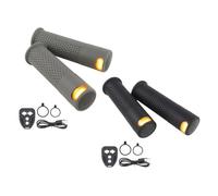 Générique Scooter Handle Grips Led - Waterproof Remote Control Lamp
