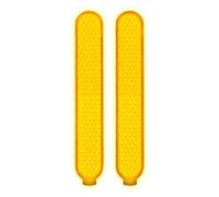 Générique Scooter Side Reflective Strip 2 Pieces Universal Wheel Hub Cover | 2-pack Night Riding Reflective Strip Side Covers For F3 Pro Electric Scooters. ABS Wheel Hub Protection For Commuters