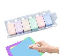 Générique Scrapbook Tape - 6 Pieces Double-Sided Tape Roller,Adhesive Glue Runner - for Journaling Crafts School Office Classroom Scrapbook Wrapping Photo Home