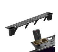 Générique Screen Monitor Stand - TV Storage Rack Adjustable Desktop Display Durable Bracket Space Saving Organizer for Cable Box Router Gaming Console Accessories | Home Office Living Room en