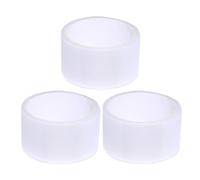 Générique Screen Tape Mesh Repair - 3 Rolls Screen Patch Repair Kit | 1.97in x 6.56ft Self-Adhesive Waterproof Mending Tape for Patio Balcony Door Net Tears Cracks Holes Indoor Outdoor