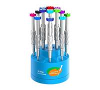 Générique Screw Driver Organizer, Portable Tool Storage Box, Hand Tool Organizer Screwdriver Rack for Tweezers, Chip Pickups, Home, Garage, Shed, Desk, Repair Station