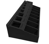 Générique Screw Size Sorter - Bolt Screw Length Sorter Organizer Tray, 3D Printing Toolbox Spqace Saving Ergonomic Case for Nails Store Hardware Home Garage Workshop Work and Others