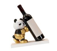 Générique Sculpture de casier à vin Panda Artisanal, à Exposer dans des armoires ou sur des comptoirs, pour Le Stockage du vin à l ' intérieur des armoires