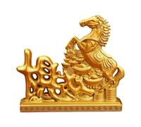 Générique Sculpture de Cheval, Ornement Culturel en Collectionnable, Sculpture Équine Décorative, Cadeau pour Adultes Amis Hommes Femmes Bureau Salon Chambre Salle