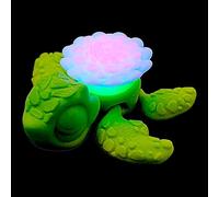 Générique Sculpture De Tortue - Décorations Tortues Fluorescentes dans Le Noir | Animal Décoratif Collectionnable pour Bureau - Idée Cadeau Anniversaire et Adultes