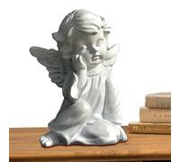 Générique Sculpture d'ornement de Figurine de Fille d'ange, Statue de Jardin d'ange ailé,Statue en résine - Statue de Jardin de Sculptures imperméables pour Les collègues des Amis de la Famille