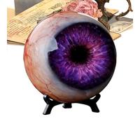 Générique Sculpture en Forme De Globe Oculaire | Accessoire De Farce Œil Réaliste Effrayant - Statuette Oculaire Gothique,pour Presse-papiers Tables Étagères Chevets Dortoirs Bars Fêtes Maisons