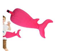 Générique Sea Tail Costume - Plush Shark Tail Prop, Kids Cosplay Dress Accessory with Soft Plush Fabric, Children Role Play Outfit for Boys Girls, Masquerade School Events, for Holiday Party Fun