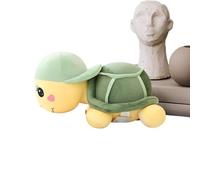 Générique Sea Turtle Stuffed Animal - Plush Turtle with Hat | Soft Cute Turtles Plush Doll | Kawaii Stuffed Animal Toy for Kids Shower Beach Theme Travel Companion Home Decor Gift