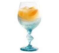 Générique Sea Wave Wine Glass, Red Cocktail Drinkware, 5.91 Inches Glasses Cup with Build, Beverage Accessory, Drinkware Tool with Elegant Design, Wine Glass for Holiday Family