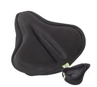 Générique Seat Cover, Bike Saddle, 10.63x9.45in Reflective Strips, Breathable Material, Comfortable Pad for Road Bicycles, Mountain Cycling, Outdoor Riding, Fitness Commuting, Safety Accessories