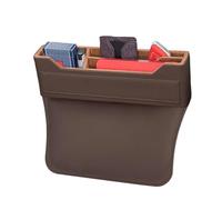 Générique Seat Gap - PU Leather, 10.43x8.66x1.97in Seat Gap Filler Storage Box Secure Anti-Drop Design | Compartment Enhanced Car Interior Organization, Vehicle Console Insert For Cars, Trucks, SUVs