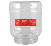 Générique Seau à Glaçons en Plastique 3 L pour Machine à Glace, Accessoire Polyvalent Facile à Utiliser, Environnements Commerciaux Fabrication de Glace