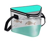 Générique Seau Pliable pour Poisson 12 litres Portable Multifonctionnel