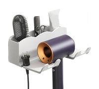 Générique Séchante De Conduite Murale Crochet De Sèchecheveux À Cheveux Élevé, Support De Salle De Bain Mural | Organisateur Porte Filtre Le Sèchecheveux pour Crochet De Salle De Bain Murale