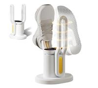 Générique Sèche-chaussures for chaussures de travail, avec 3 minuteries réglables (3/6/9 h), circulation d'air chaud à 360°, for baskets, bottes, gants et cuir.(Gray)