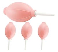 Générique Sèche-Cils pour Faux Cils Kit de 4 Souffleurs d'Air Rose Portable Machine Séchoir à Cils pour Permanente et Entretien