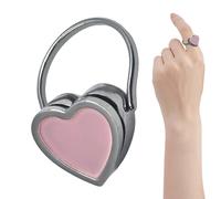 Générique Secret Compartment Ring - Heart-Shaped Portable Vintage Organization, Lip Balm Storage Ring, Compact Lightweight Design, Easy Open Closure | Portable Rings For Home Travel Day Party