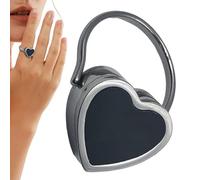 Générique Secret Compartment Ring - Heart-Shaped Portable Vintage Organization, Lip Balm Storage Ring, Compact Lightweight Design, Easy Open Closure | Portable Rings For Home Travel Day Party