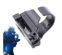 Générique Secure Snorkel Clip - Automatic Buckle for Goggles and Diving Gear | PP Material Build, Lightweight Portable Design, Quick Attachment System, Snorkeling Equipment Helper, Easy Fit Accessory