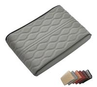 Générique Segregatei Memory Foam Car armrest Box Pad, Car armrest Box Cover, Center Console, Memory Foam Car Box Pad, Easy to Install, Suitable for All Types of Cars (Gray)