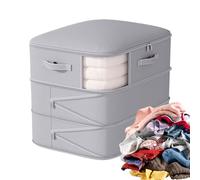 Générique Self-Compression Storage Bags - Polyester 52x46x60cm | Space Saving Reusable Air Bags for Clothes | Anti-Moisture Folding Organizer for Travel, Dorm, Apartment, Moving, Bedding, Blankets