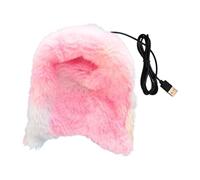 Générique Self-Heating Bird Warmer - Small Cage Heater for Winter | 12x15cm, Plush Electronic Components, Temperature Control for Pet Comfort, Soft Material Cage, Warm Pad Cold Weather