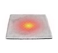 Générique Self Heating Cat Pad,Insulated Thermal Non Electric | 57x46cm Winter Heating Pad for Cats | Natural for Puppy Kitten Winter Sleeping Indoor Outdoor Living Room Balcony Couch Floor
