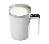 Générique Self Stirring Coffee Mug - self stirring mug with lid, Rechargeable Mixing Drinkware, 400ML with Temperature Display Lid stainless steel Coffee Mugs for Gym Workout Travel Kitchen Home Tea