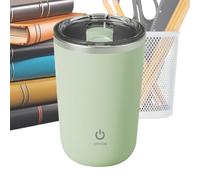 Générique Self Stirring Mug - Electric Magnetic Coffee Cup with Long Battery Life, Automatic Mixing Mug for Fitness Enthusiasts Women Professionals or Students, Ideal for Travel Gym and Office