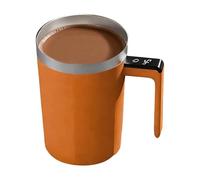 Générique Self Stirring Mug With Lid - Rechargeable Mixing Drinkware | 400ML Temp Display Automatic Magnetic Stirring Cup For Gym Fitness Travel Kitchen Home Cafe Tea Water Powder Milk